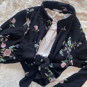 H&M Floral Blouse